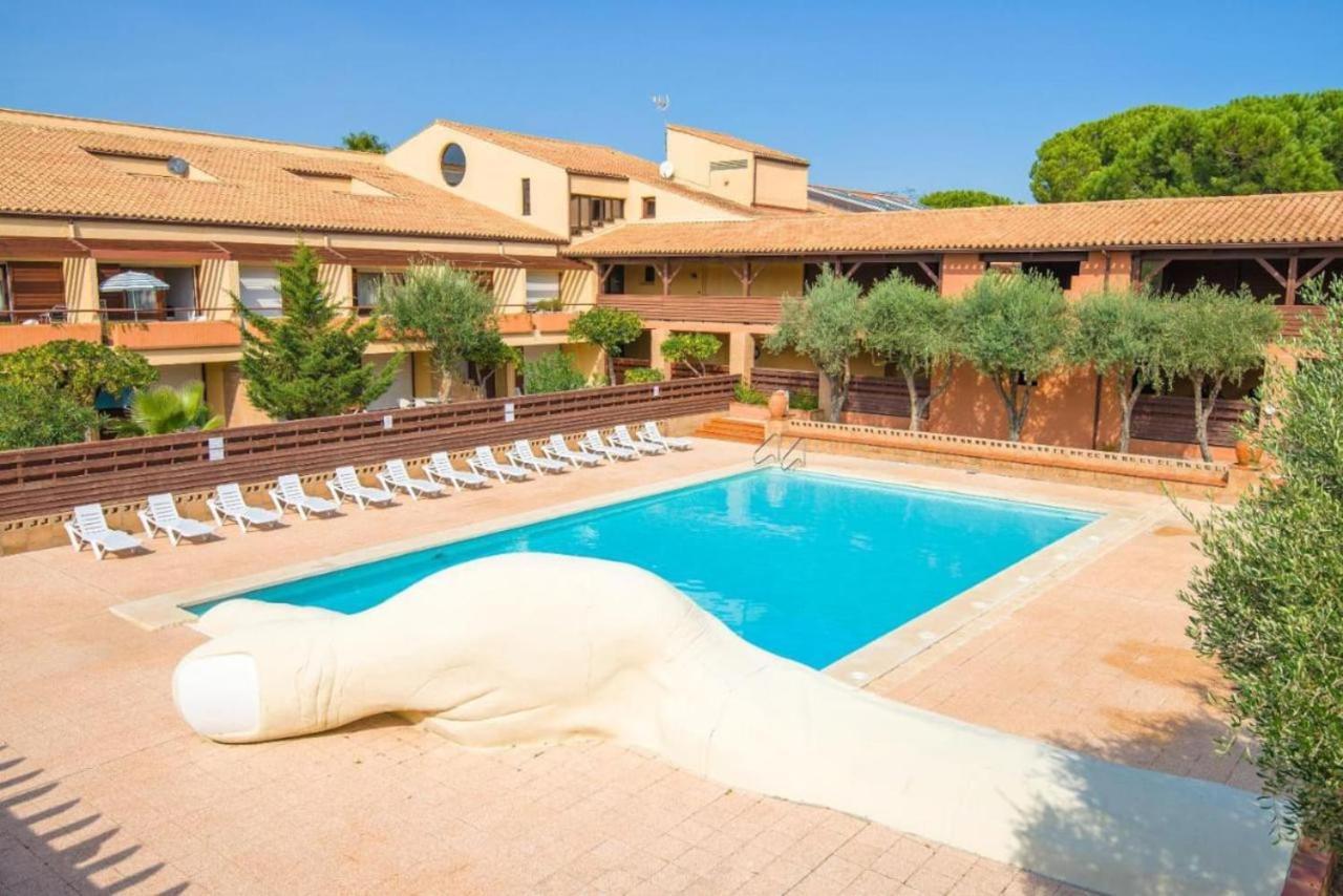 Saint Cyprien Golf View 2 Bedrooms Apartment , 900 M From The Beach מראה חיצוני תמונה